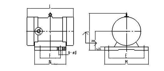 YZD振動電機(jī)安裝